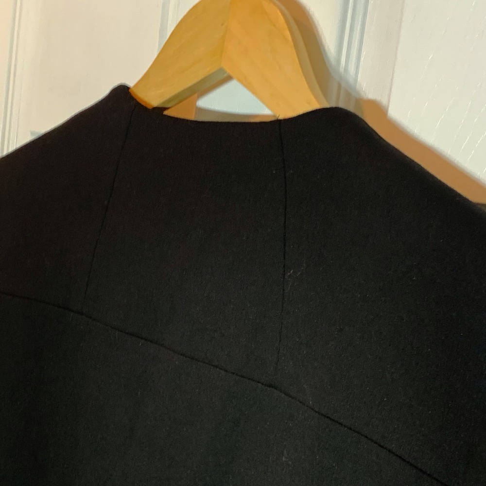 EUC Nine West Black Fringe Front Bolero Jacket Ladies Size 10 - Picture 6 of 6